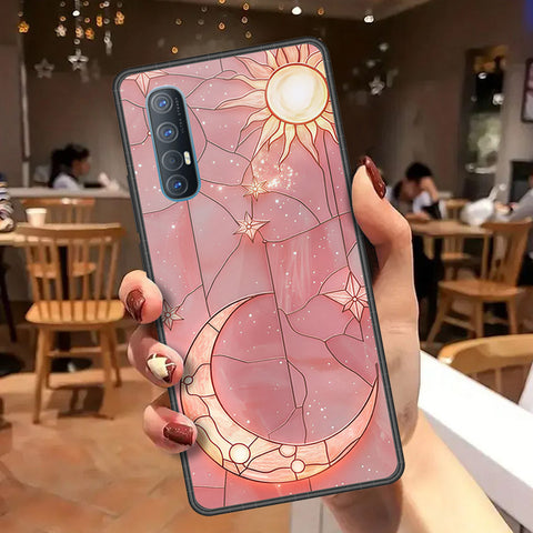 Oppo Find X2 Neo Cover - Celestial Starry Universe Series - HQ Premium Shine Durable Shatterproof Case