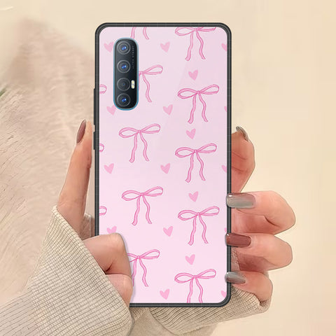 Oppo Reno 3 Pro 5G Cover - Onation Bow Series - HQ Premium Shine Durable Shatterproof Case