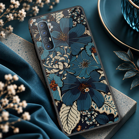 Oppo Find X2 Neo Cover - ONation Botancial Bloom Series - HQ Premium Shine Durable Shatterproof Case