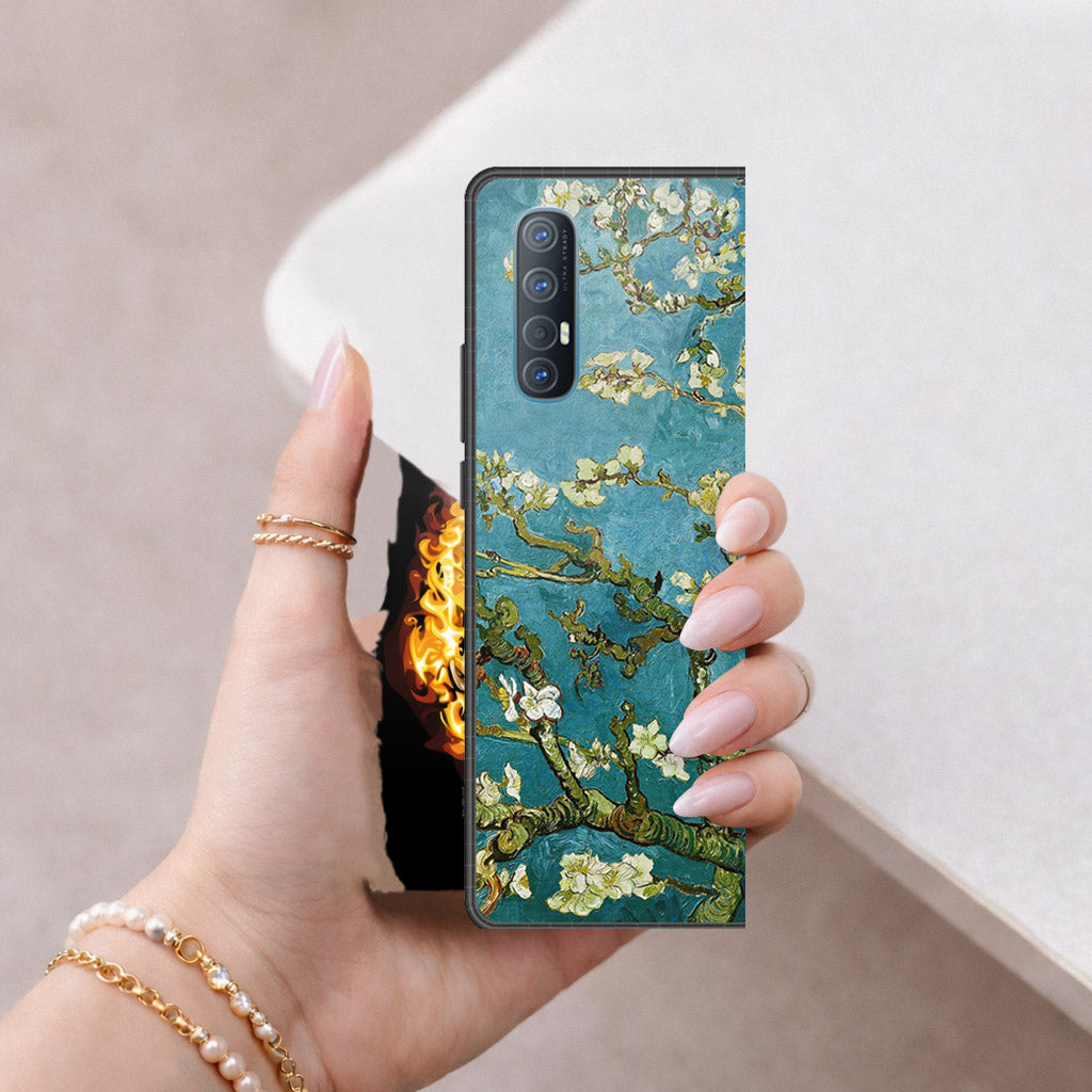Oppo Find X2 Neo Cover - Floral Series 2 - HQ Premium Shine Durable Shatterproof Case