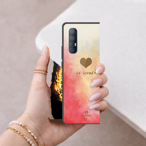 Oppo Find X2 Neo Cover - Onation Heart Series - HQ Premium Shine Durable Shatterproof Case
