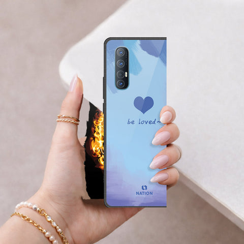 Oppo Find X2 Neo Cover - Onation Heart Series - HQ Premium Shine Durable Shatterproof Case
