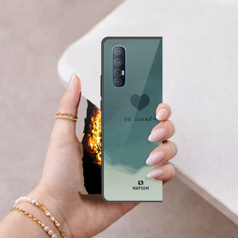 Oppo Find X2 Neo Cover - Onation Heart Series - HQ Premium Shine Durable Shatterproof Case