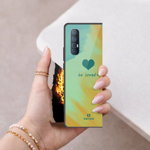 Oppo Find X2 Neo Cover - Onation Heart Series - HQ Premium Shine Durable Shatterproof Case