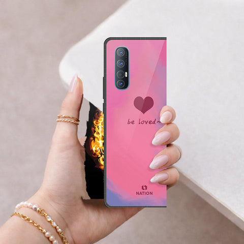 Oppo Find X2 Neo Cover - Onation Heart Series - HQ Premium Shine Durable Shatterproof Case