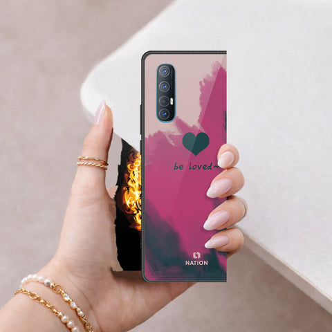 Oppo Find X2 Neo Cover - Onation Heart Series - HQ Premium Shine Durable Shatterproof Case