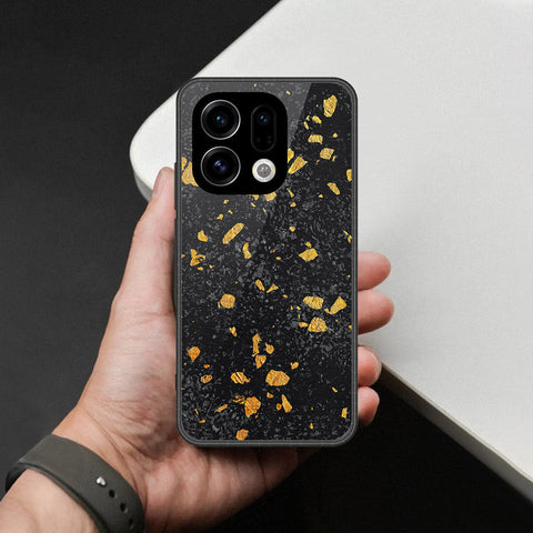 Oppo Find X9 Cover - Black Marble Series - HQ Premium Shine Durable Shatterproof Case