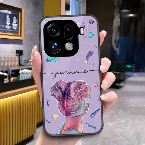 Oppo Find X9 Pro Cover - ONation Your Name Series - HQ Premium Shine Durable Shatterproof Case