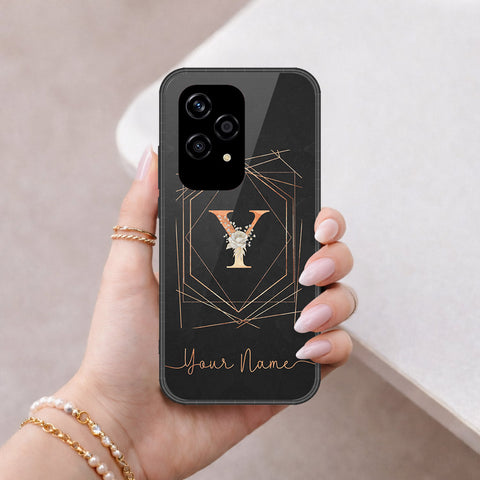 Honor 200 Lite Cover - Personalized Alphabet Series - HQ Premium Shine Durable Shatterproof Case
