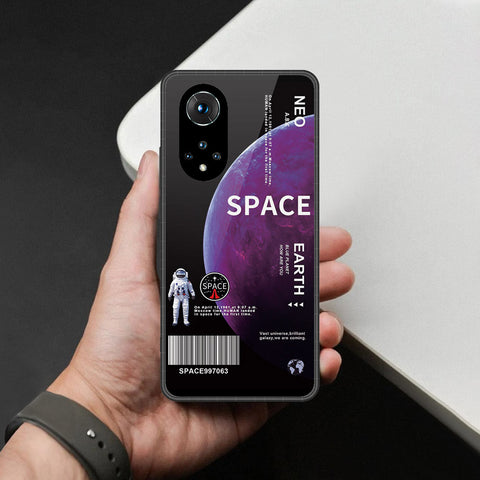 Honor 50 Cover - Limitless Series - HQ Ultra Shine Premium Infinity Glass Soft Silicon Borders Case