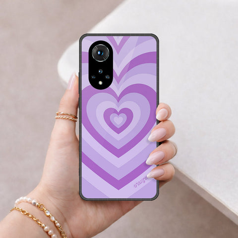 Honor 50 Cover - O'Nation Heartbeat Series - HQ Ultra Shine Premium Infinity Glass Soft Silicon Borders Case