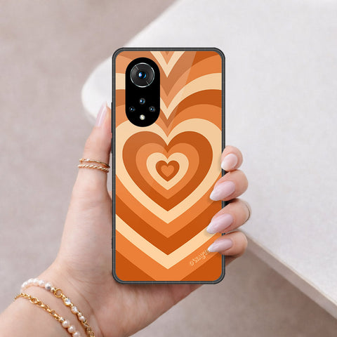 Honor 50 Cover - O'Nation Heartbeat Series - HQ Ultra Shine Premium Infinity Glass Soft Silicon Borders Case