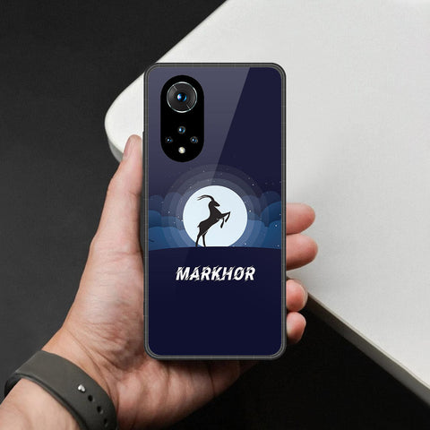 Honor 50 Cover - Markhor Series - HQ Ultra Shine Premium Infinity Glass Soft Silicon Borders Case