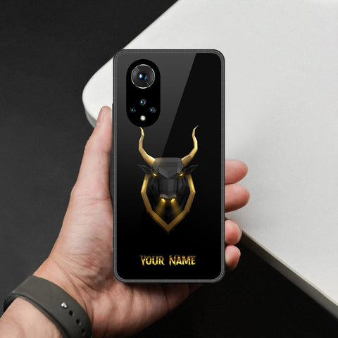 Honor 50 Cover - Gold Series - HQ Ultra Shine Premium Infinity Glass Soft Silicon Borders Case