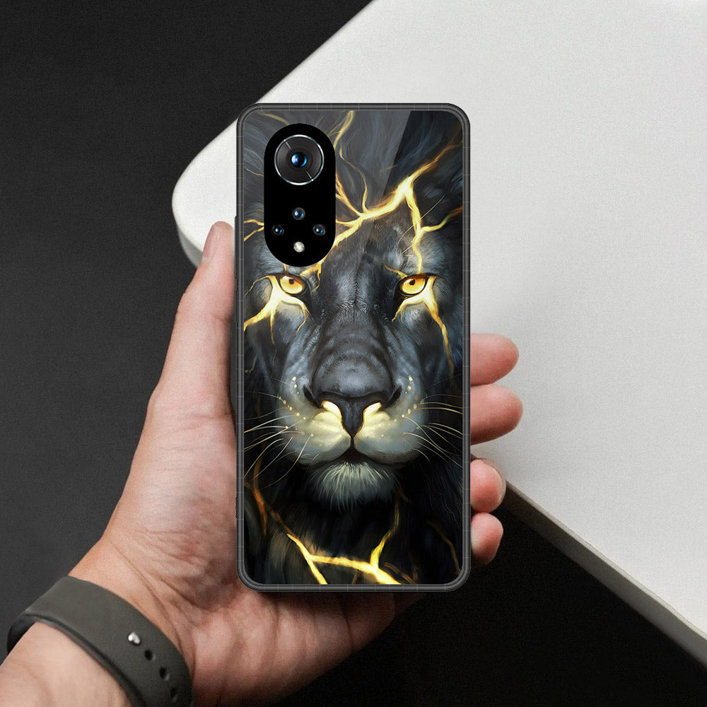 Huawei Nova 9 Cover - Brave Series - HQ Ultra Shine Premium Infinity Glass Soft Silicon Borders Case