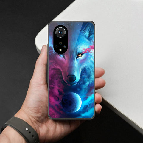 Huawei Nova 9 Cover - Brave Series - HQ Ultra Shine Premium Infinity Glass Soft Silicon Borders Case