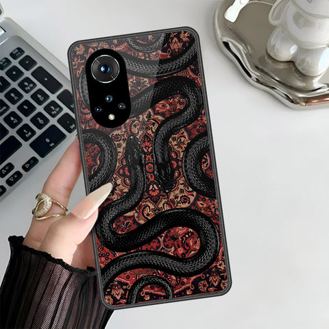 Huawei Nova 9 Cover - ONation Persian Rugs Series 3 - HQ Ultra Shine Premium Infinity Glass Soft Silicon Borders Case