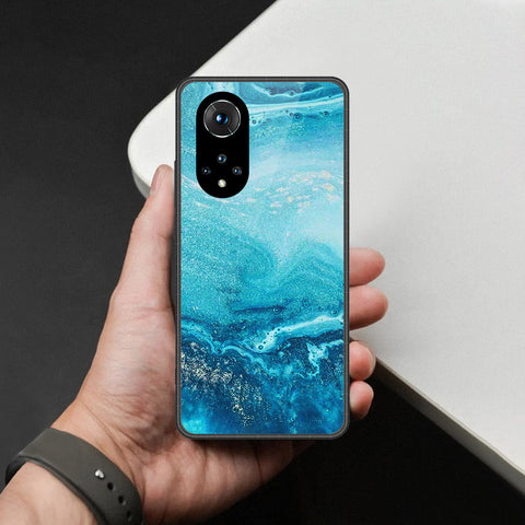 Honor 50 Cover - Mystic Marble Series - HQ Ultra Shine Premium Infinity Glass Soft Silicon Borders Case
