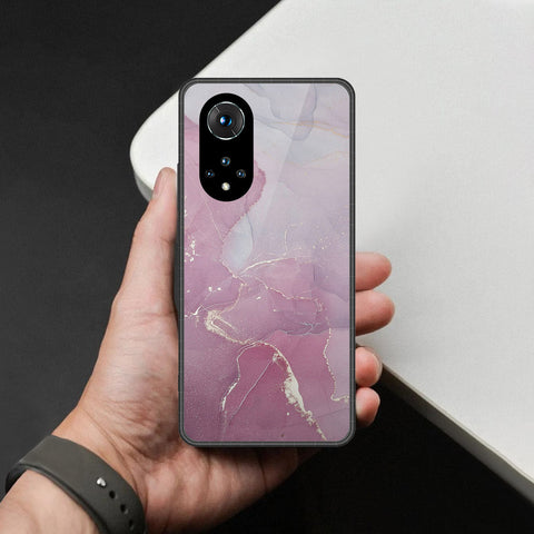 Honor 50 Cover - Mystic Marble Series - HQ Ultra Shine Premium Infinity Glass Soft Silicon Borders Case