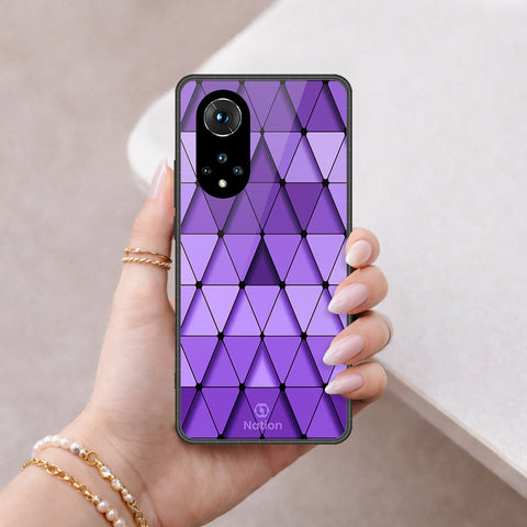 Honor 50 Cover - Onation Pyramid Series - HQ Ultra Shine Premium Infinity Glass Soft Silicon Borders Case