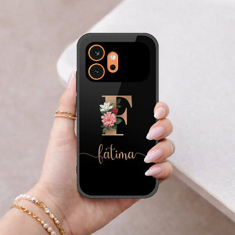 Honor 600 Cover - Personalized Alphabet Series - HQ Premium Shine Durable Shatterproof Case