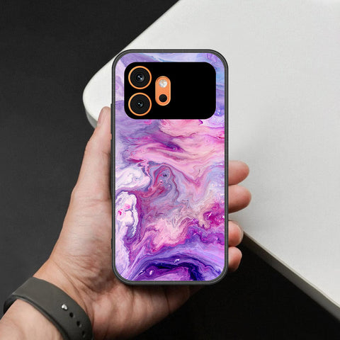Honor 600 Cover - Colorful Marble Series - HQ Premium Shine Durable Shatterproof Case