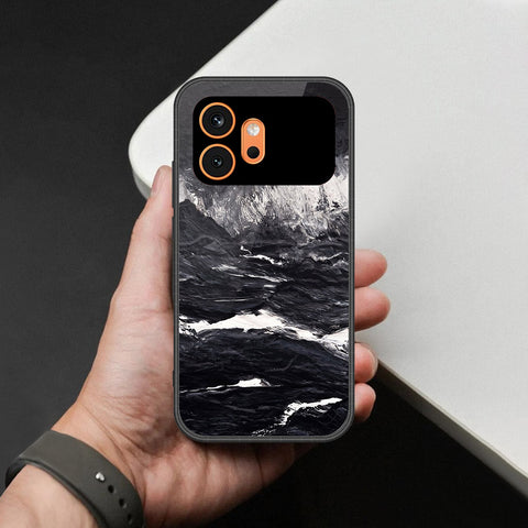 Honor 600 Cover - Black Marble Series - HQ Premium Shine Durable Shatterproof Case