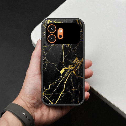 Honor 600 Cover - Black Marble Series - HQ Premium Shine Durable Shatterproof Case