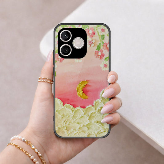 Honor 600 Lite Cover - Floral Series - Design 7 - Pink & Yellow - HQ Premium Shine Durable Shatterproof Case