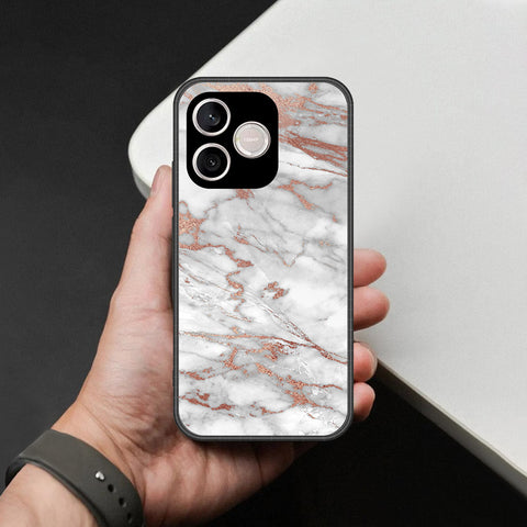 Honor 600 Lite Cover - White Marble Series 2 - HQ Premium Shine Durable Shatterproof Case