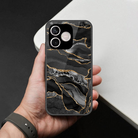 Honor 600 Lite Cover - Black Marble Series - HQ Premium Shine Durable Shatterproof Case