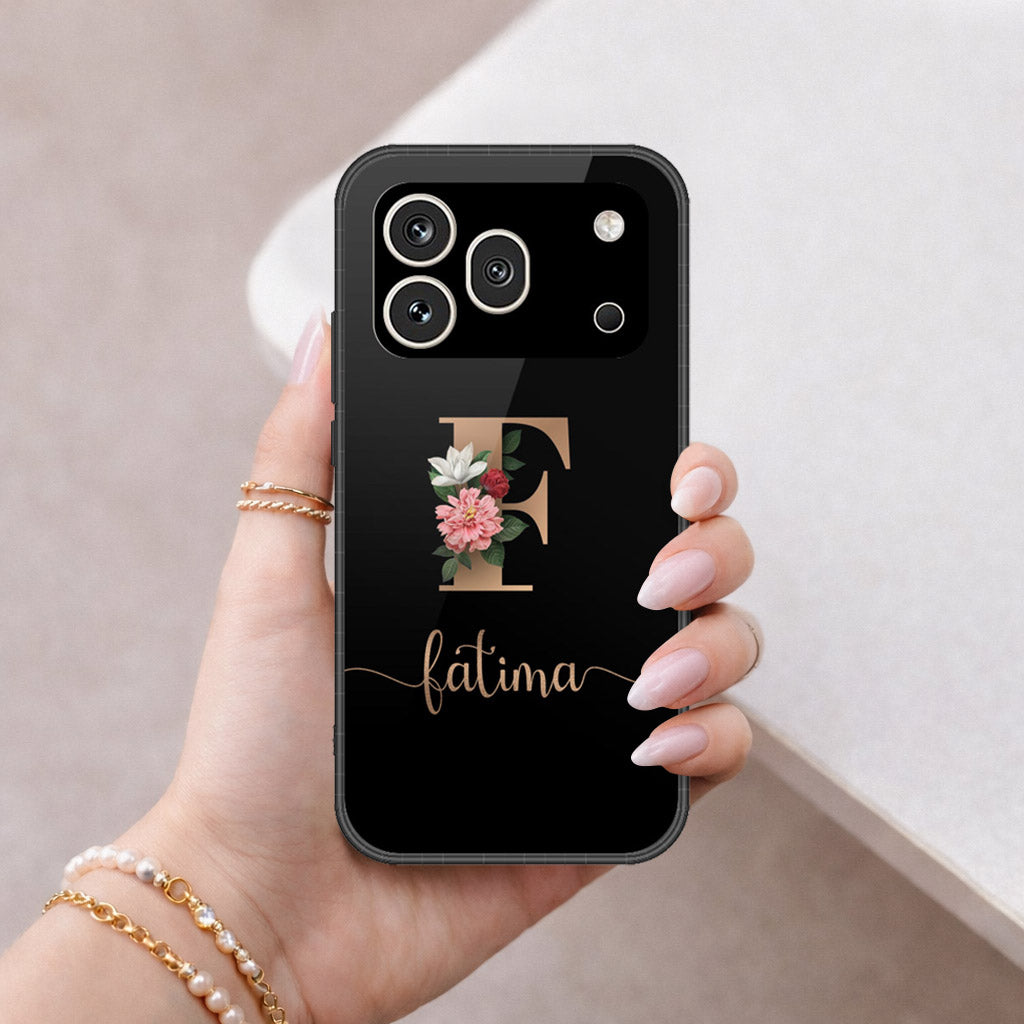 Honor 600 Pro Cover - Personalized Alphabet Series - HQ Premium Shine Durable Shatterproof Case