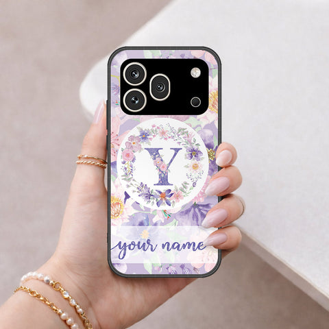 Honor 600 Pro Cover - Personalized Alphabet Series - HQ Premium Shine Durable Shatterproof Case