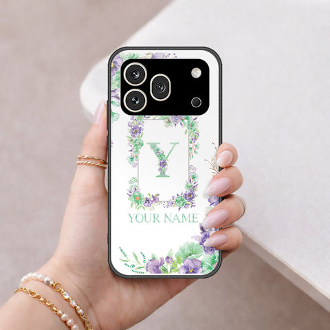 Honor 600 Pro Cover - Personalized Alphabet Series - HQ Premium Shine Durable Shatterproof Case