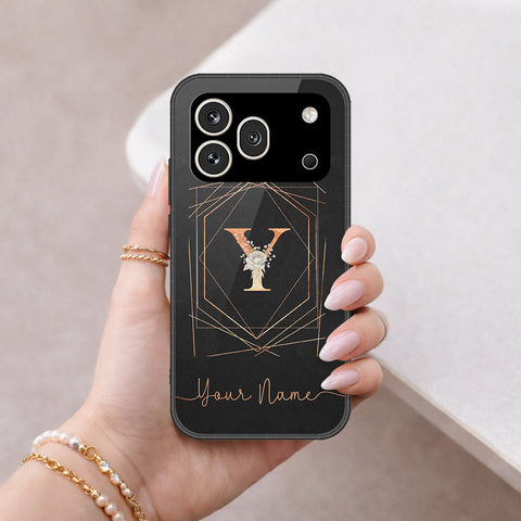 Honor 600 Pro Cover - Personalized Alphabet Series - HQ Premium Shine Durable Shatterproof Case