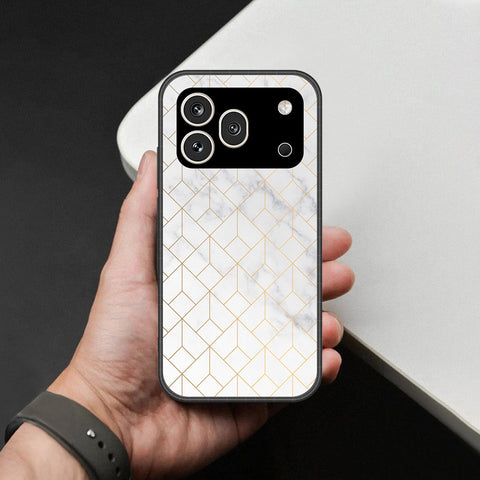 Honor 600 Pro Cover - White Marble Series 2 - HQ Premium Shine Durable Shatterproof Case