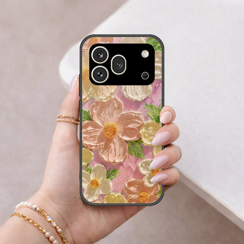 Honor 600 Pro Cover - Floral Series - Design 11 - White & Green - HQ Premium Shine Durable Shatterproof Case