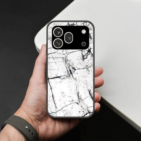 Honor 600 Pro Cover - White Marble Series 2 - HQ Premium Shine Durable Shatterproof Case