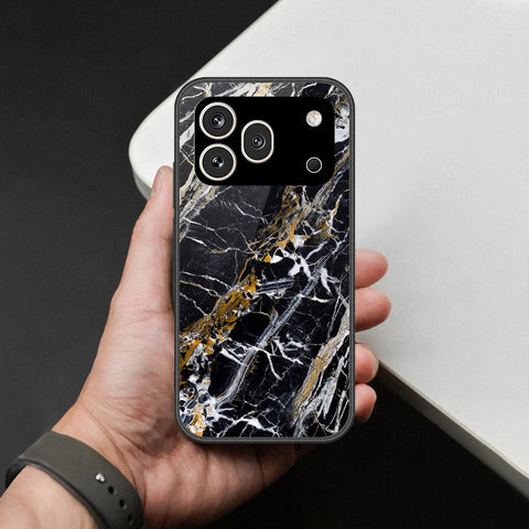 Honor 600 Pro Cover - Black Marble Series - HQ Premium Shine Durable Shatterproof Case