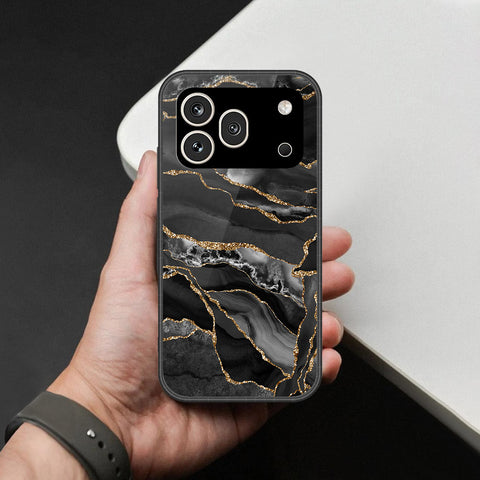 Honor 600 Pro Cover - Black Marble Series - HQ Premium Shine Durable Shatterproof Case