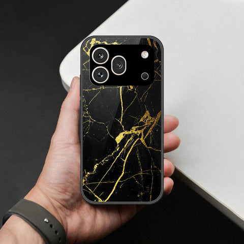 Honor 600 Pro Cover - Black Marble Series - HQ Premium Shine Durable Shatterproof Case