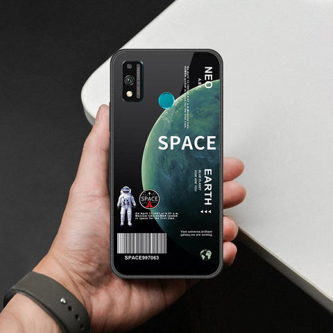 Honor 9X Lite Cover - Limitless Series - HQ Ultra Shine Premium Infinity Glass Soft Silicon Borders Case