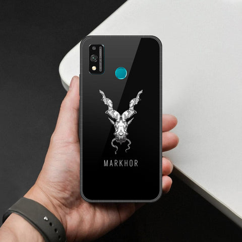 Honor 9X Lite Cover - Markhor Series - HQ Ultra Shine Premium Infinity Glass Soft Silicon Borders Case