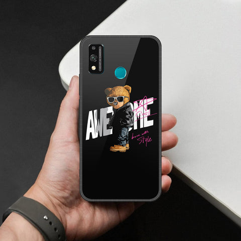 Honor 9X Lite Cover - Stellar Series - HQ Ultra Shine Premium Infinity Glass Soft Silicon Borders Case