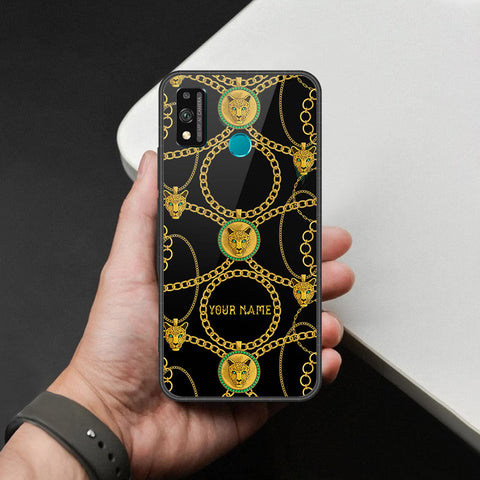 Honor 9X Lite Cover - Gold Series - HQ Ultra Shine Premium Infinity Glass Soft Silicon Borders Case