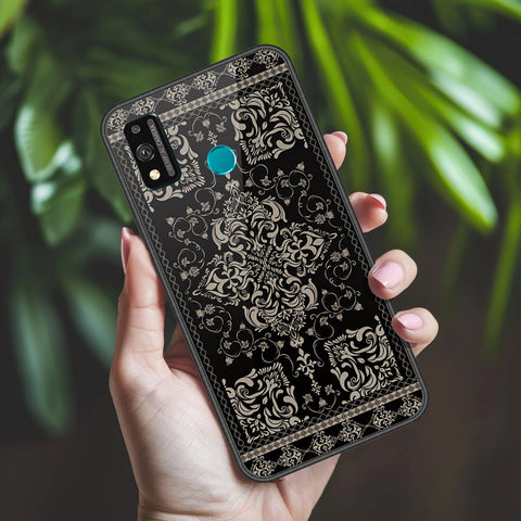 Honor 9X Lite Cover - ONation Persian Rugs Series 2 - HQ Ultra Shine Premium Infinity Glass Soft Silicon Borders Case
