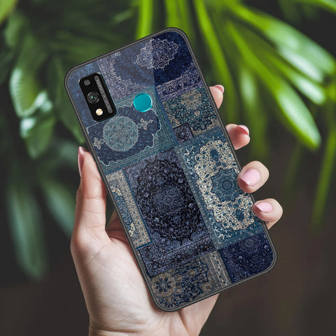 Honor 9X Lite Cover - ONation Persian Rugs Series 2 - HQ Ultra Shine Premium Infinity Glass Soft Silicon Borders Case