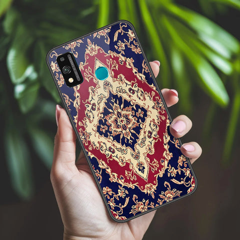 Honor 9X Lite Cover - ONation Persian Rugs Series 2 - HQ Ultra Shine Premium Infinity Glass Soft Silicon Borders Case