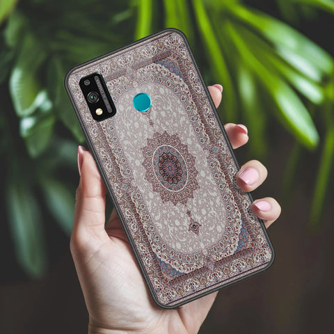 Honor 9X Lite Cover - ONation Persian Rugs Series 2 - HQ Ultra Shine Premium Infinity Glass Soft Silicon Borders Case