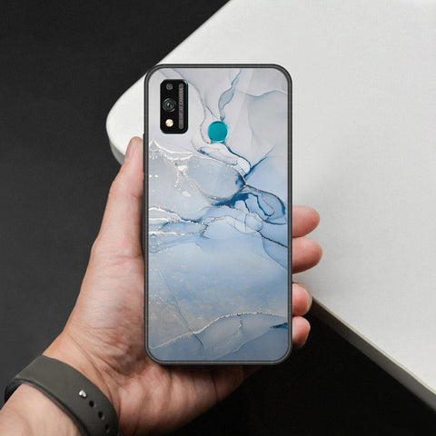 Honor 9X Lite Cover - Mystic Marble Series - HQ Ultra Shine Premium Infinity Glass Soft Silicon Borders Case